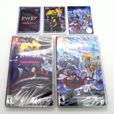 RWBY Grimm Eclipse Arrowfell Nintendo Switch Limited Run Games LRG#113 LRG#177