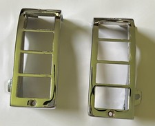 Buick Riviera 1963 64 Rear Bumper Back Up Bezels Re Chromed