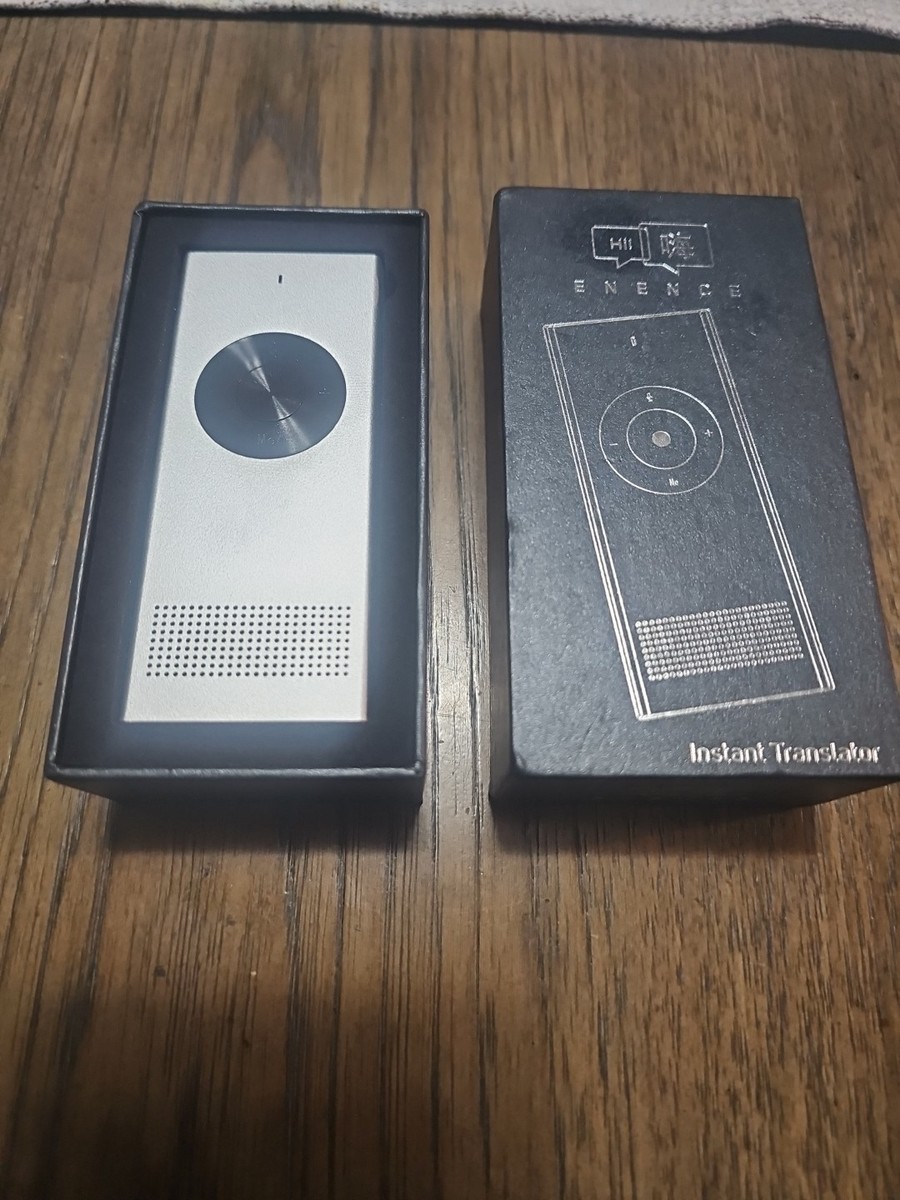 Muama Enence Instant 2-Way 36 Language Translator New-In Box | eBay