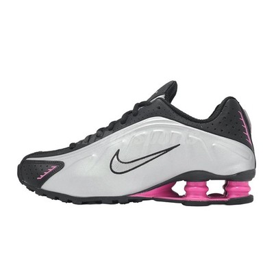 Nike Wmns Shox R4 Black Metallic Silver Pinksicle Women Casual