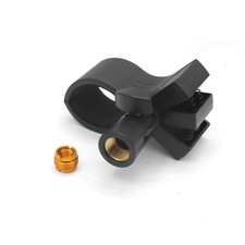 Large Microphone Clip Holder Adjustable Metal Adapter Fits 3268mm Diameter