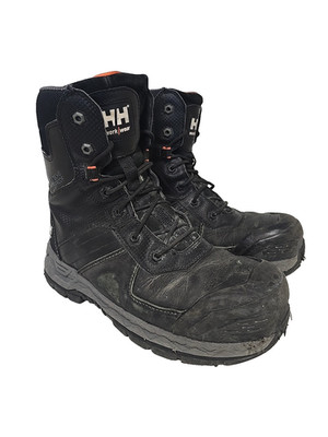 HELLY HANSEN Men's 8'' AIR FRAME TRANSITIONAL CTCP WORK BOOTS Black 9.5M