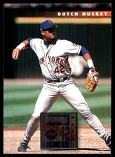 Butch Huskey 1996 Donruss #351 New York Mets MLB READ FREE SHIPPING AutographDen