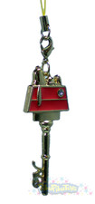 Peanuts Snoopy Metal Key Strap Series 2 Mascot Charm - Gold House