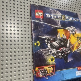 LEGO Space Police Truck Getaway Instruction Manual Booklet Only #5972 No Bricks