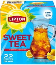 Lipton Southern Sweet Tea Iced Drink Mix 22 Family 22 Count Pack of 1