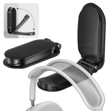 Wall Mount Headphone Hanger,Adhesive Headset Holder Under Desk,2 Pack Magneti...