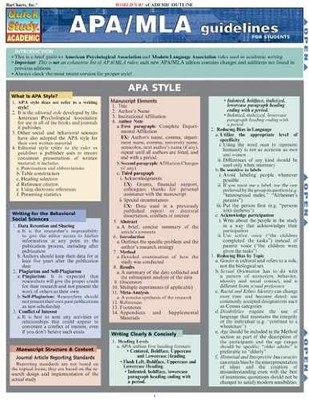 Apa/Mla Guidelines - Pamphlet, by Thomas Smith - Very Good