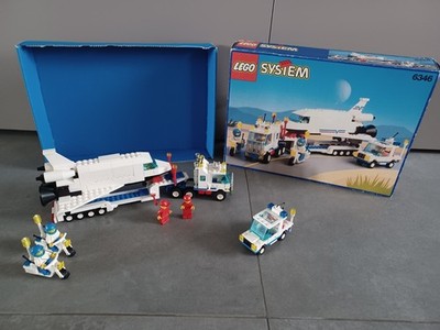 Lego 6346 Shuttle komplett + Box City Space ohne Castle System Legoland Vintage