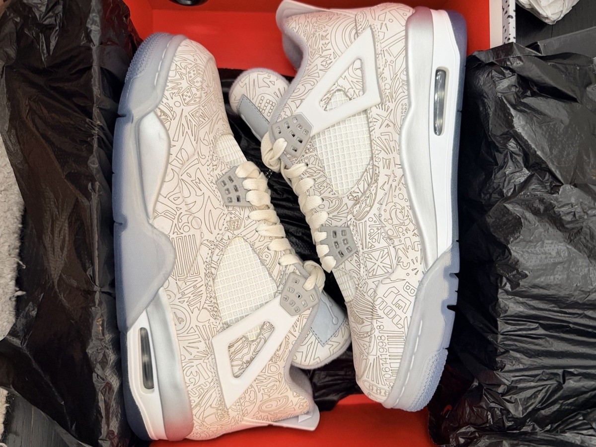 Size 8.5 - Air Jordan 4 Retro 30th Anniversary Laser for sale