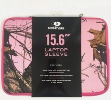 Mossy Oak 15.6 Inch Pink Camo Laptop Sleeve New in Package