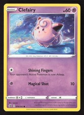 Clefairy 074/192 Common Rebel Clash Pokemon Moderately Played