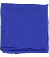 Countess Mara Mens Smooth Pocket Square, Blue, OS