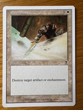 Magic The Gathering DISENCHANT Instant by Andrew Goldhawk MTG