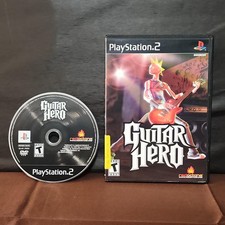Guitar Hero Sony PlayStation 2 PS2 Game Disc Case RedOctane T NTSC-U/C