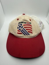 Vintage FIFA World Cup USA Hat Mens Snapback Twins Enterprise Futbol 1994 MLS
