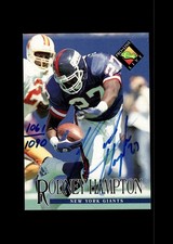 1994 Pro Line Live Autographs Rodney Hampton #/1090 New York Giants