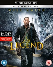I Am Legend (4K UHD Blu-ray) Alice Braga Charlie Tahan Dash Mihok Will Smith