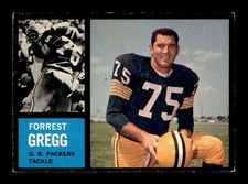 1962 Topps #70 Forrest Gregg   VGEX X3711519