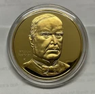 1973 FM STERLING SILVER 41 GRAM PROOF PRESIDENTIAL COIN = 1.2 OZ ASW = McKINLEY