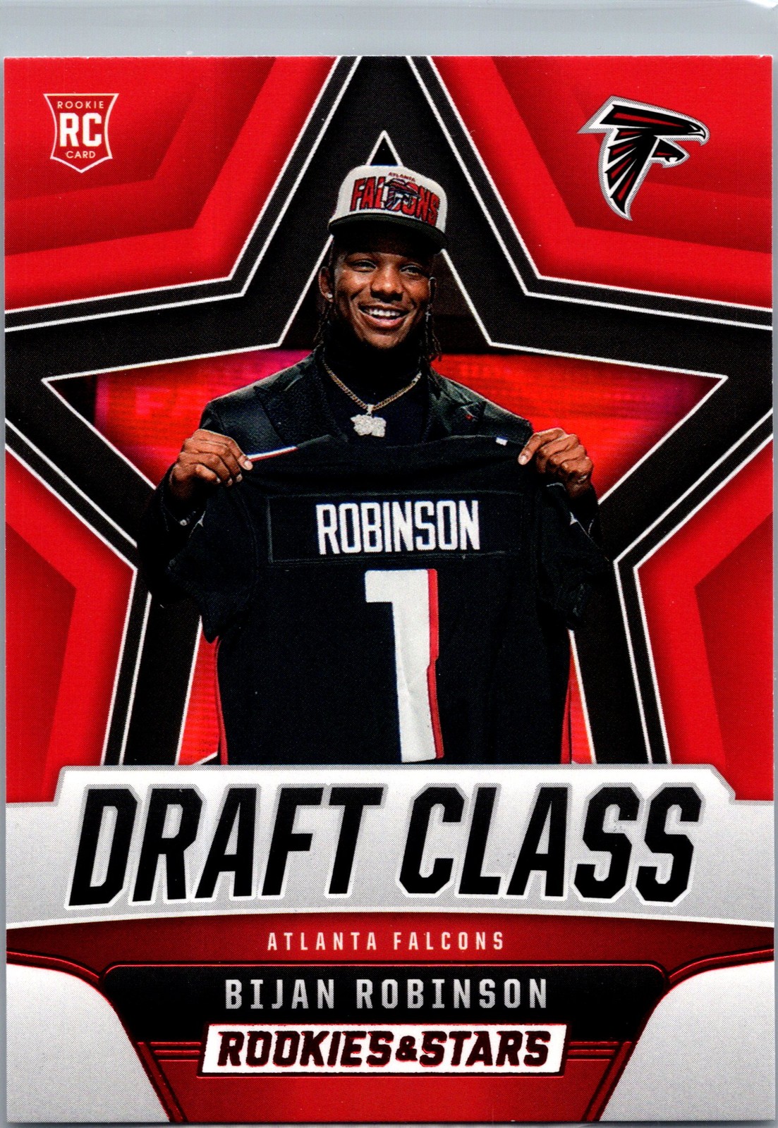 2023 Panini Rookies & Stars #DC-2 Bijan Robinson Draft Class