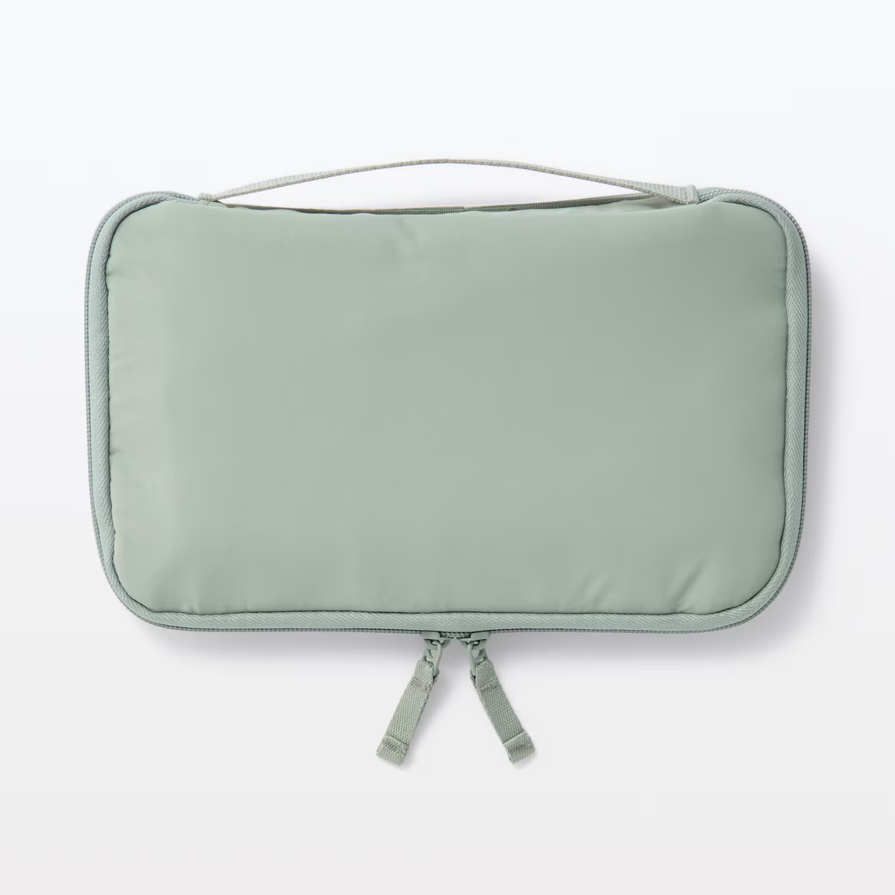 MUJI Japan A5 Wide Collectors Binder Case Moss Green 6-Ring Organizer