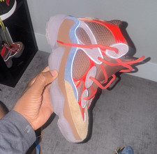 adidas Yeezy 500 High Sumac Brown Red Blue Ta...