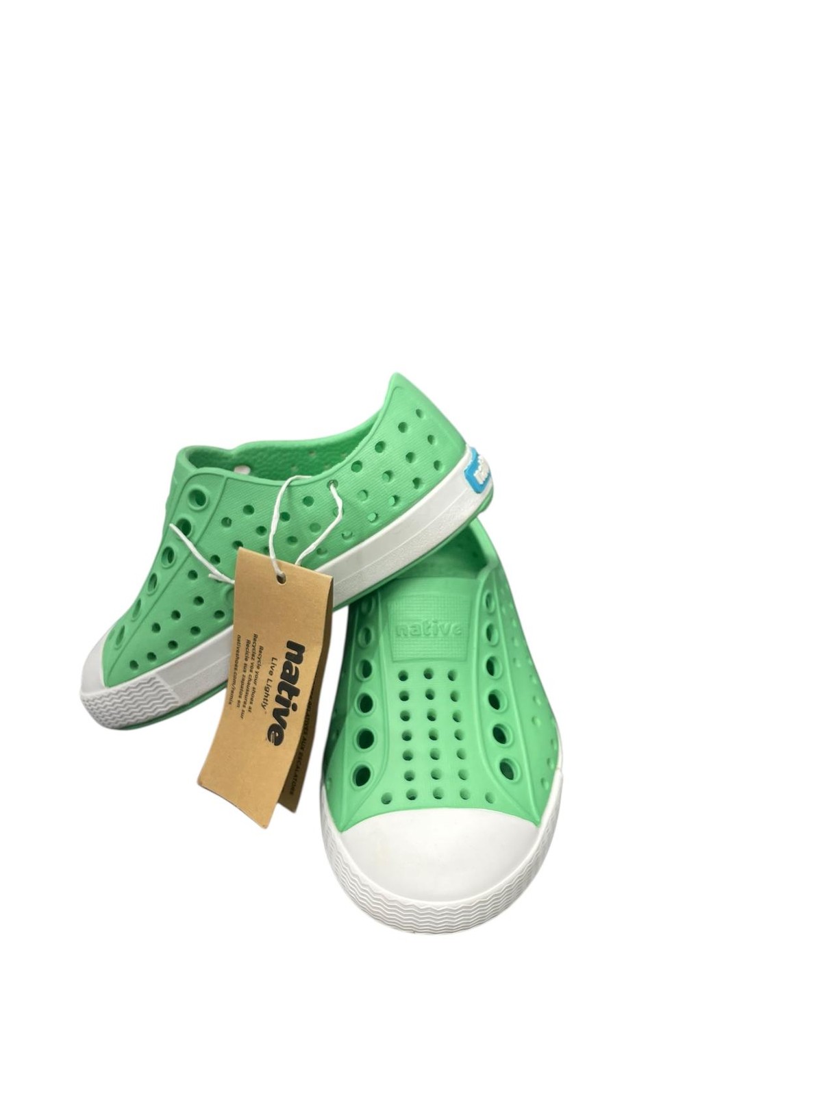 23241-120 Candy Green/shell White Size 5 Toddler