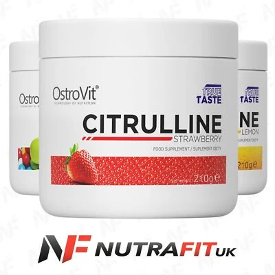OSTROVIT CITRULLINE malate l-citrulline taurine vitamin B6 workout powder 210g