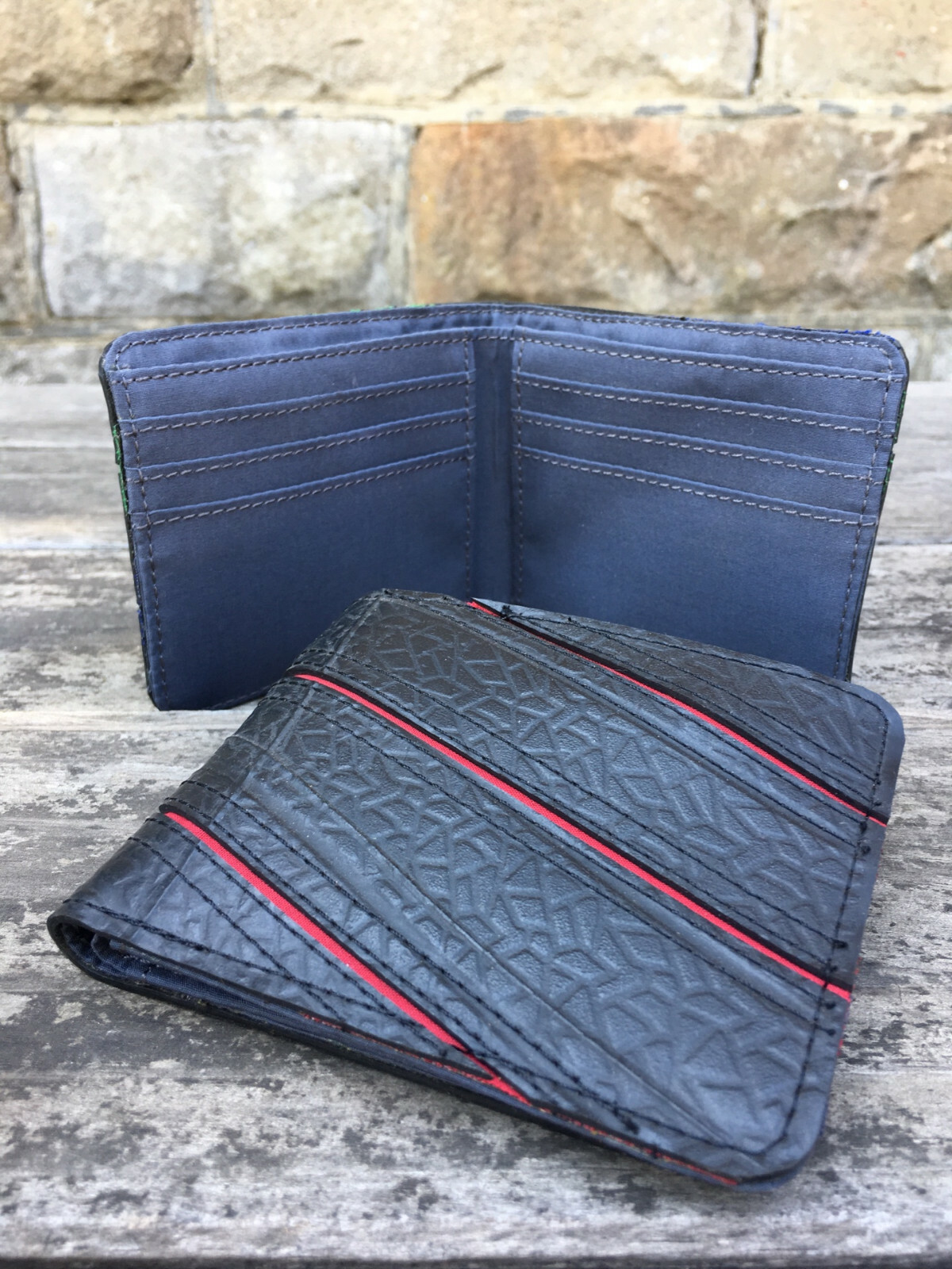 Recycled Car Leather Wallets