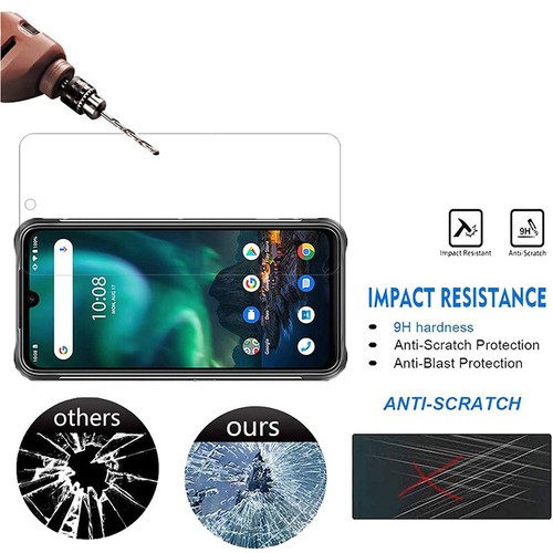2PCS UMIDIGI Bison X10 X10G X10S X10 Pro Tempered Glass Film Screen Protector - 第 4/8 張圖片