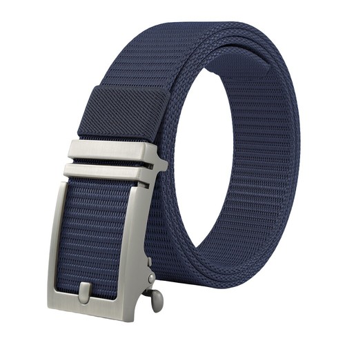 Men Metal Automatic Buckle Army Waist Belt Military Nylon Canvas Waistband - Picture 14 of 14
