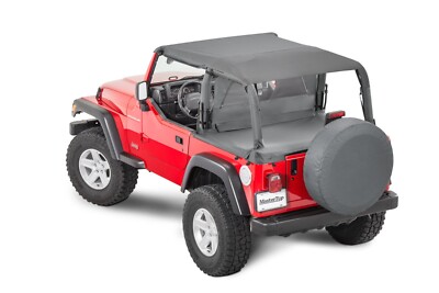 Zip Down WindStopper For 80-06 Jeep CJ, 87-06 Wrangler TJ/YJ Black Diamond