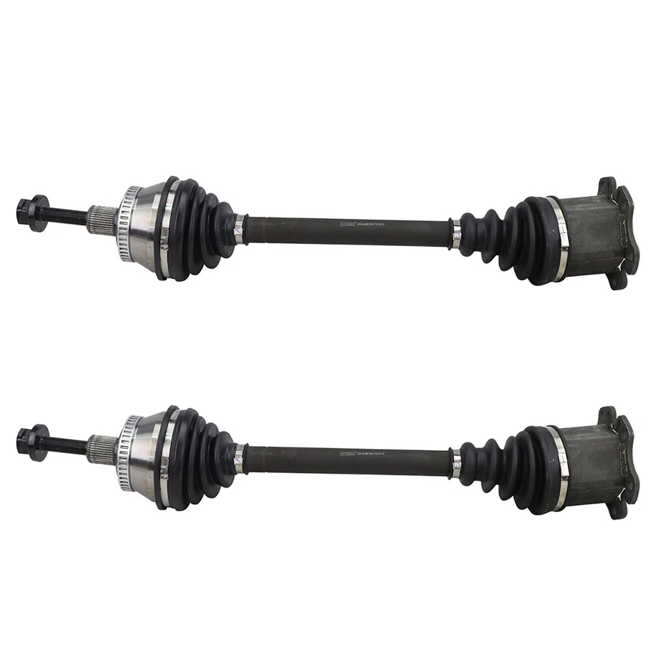 Pair Front CV Axle Shaft for 2000-2004 Audi A6 Quattro 2003-04 RS6 02-03 AWD S6 - Image 2 of 4