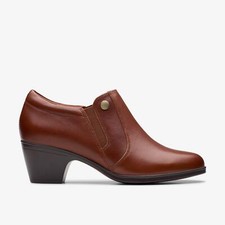 Clarks Women's Emily2 Reyna Tan Leather 26179609