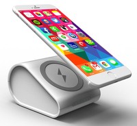 White Qi Wireless Charger Pad Stand 10400mah Portable Power Bank For Cell Phone on sale White Qi Wireless Charger Pad Stand 10400mah Portable Power Bank For Cell Phone on sale