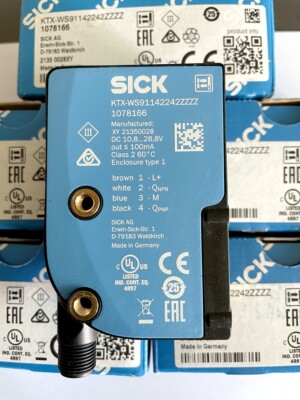 New SICK KTX-WS91142242ZZZZ 1078166 Color code sensor Expedited Shipping 1pcs 