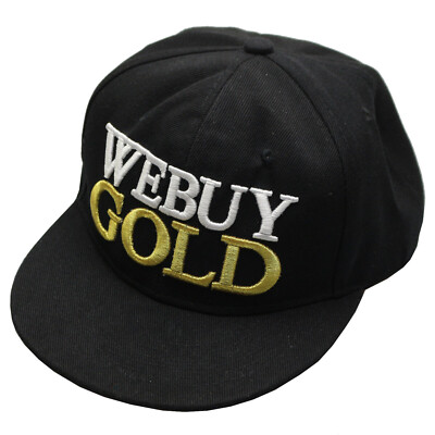 Basecap Schirmmütze Kappe Cap Trucker Flat Brim Snapback (WEBUY GOLD)