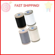 4-PACK - Coats & Clark - Dual Duty XP Heavy Weight Thread - 4 Color Value Pack -