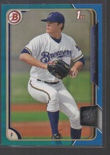 NATHAN KIRBY  2015 BOWMAN DRAFT BLUE CARD #145   /150