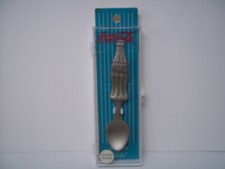 COLLECTIBLE COCA COLA GENUINE PEWTER SPOON IN ORIGINAL BOX MADE IN USA