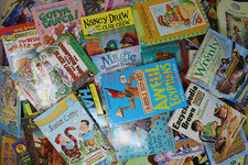 Huge Bulk Lot of 50 RANDOM Kids Children  s Chapter Books Instant Library