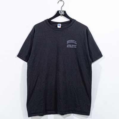 Russell Athletic Spell Out T-Shirt Made in USA XL VTG 90s  