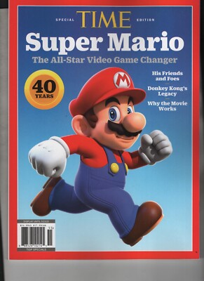 40 YEARS OF SUPER MARIO TIME MAGAZINE SPECIAL EDITION 2025