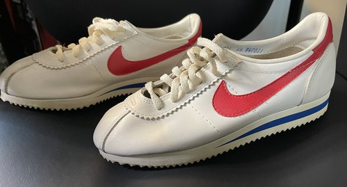 Rare 1970s 1974 NIKE USA leather Cortez 