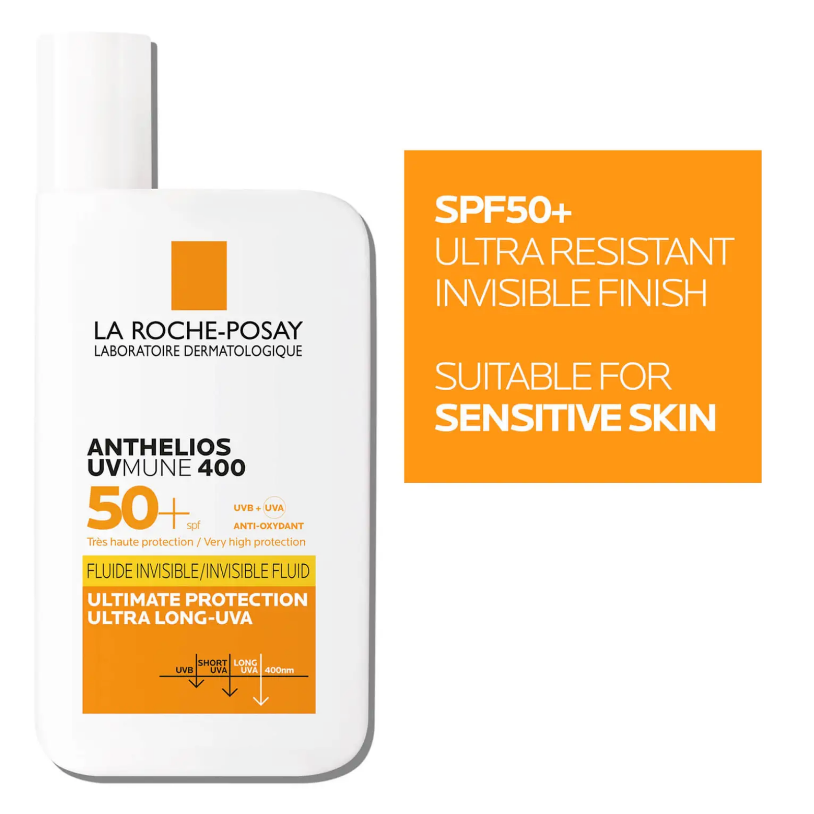 La Roche-Posay Anthelios UVMUNE 400 SPF 50+ Invisible Fluid 50ml