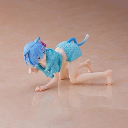 ¡Nuevo! Figura de escritorio Re: Zero Starting Life in Another World Rem Cat Roomwear Ver - Imagen 6 de 6