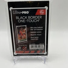 Ultra Pro One-Touch Magnetic Card Holder BLACK BORDER 35pt Point UV Protection