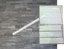 STAMPO per GESSO CEMENTO FINTA PIETRA RIVESTIMENTO MATTONE VENEER STONE MOLD