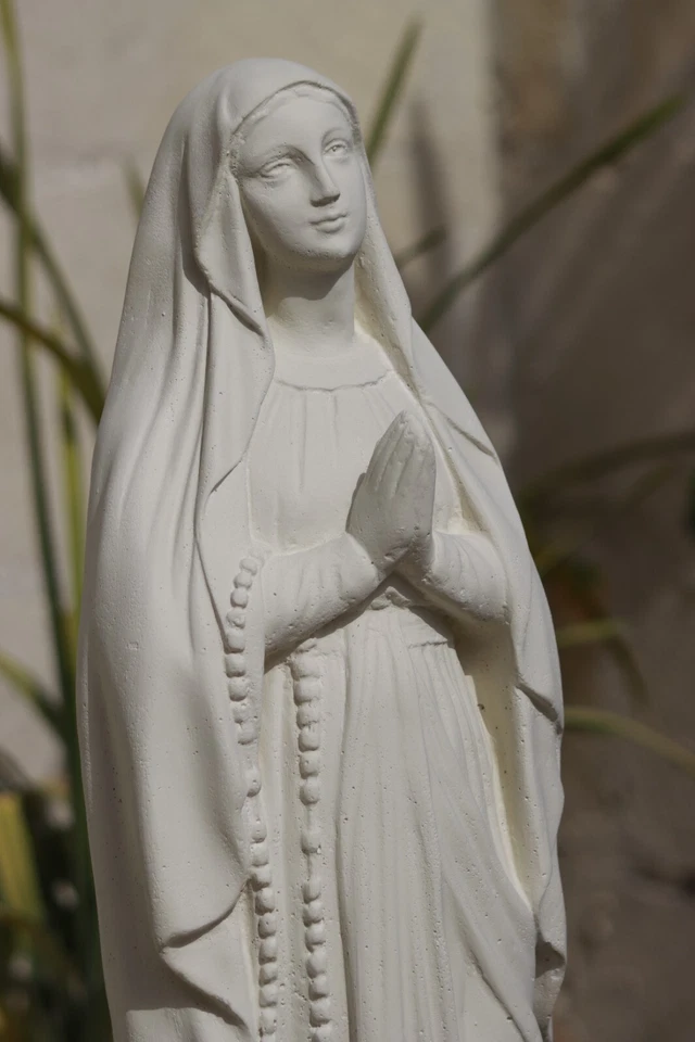 Statua Madonna di Lourdes 80Cm In Cemento - Immagine 2 di 4